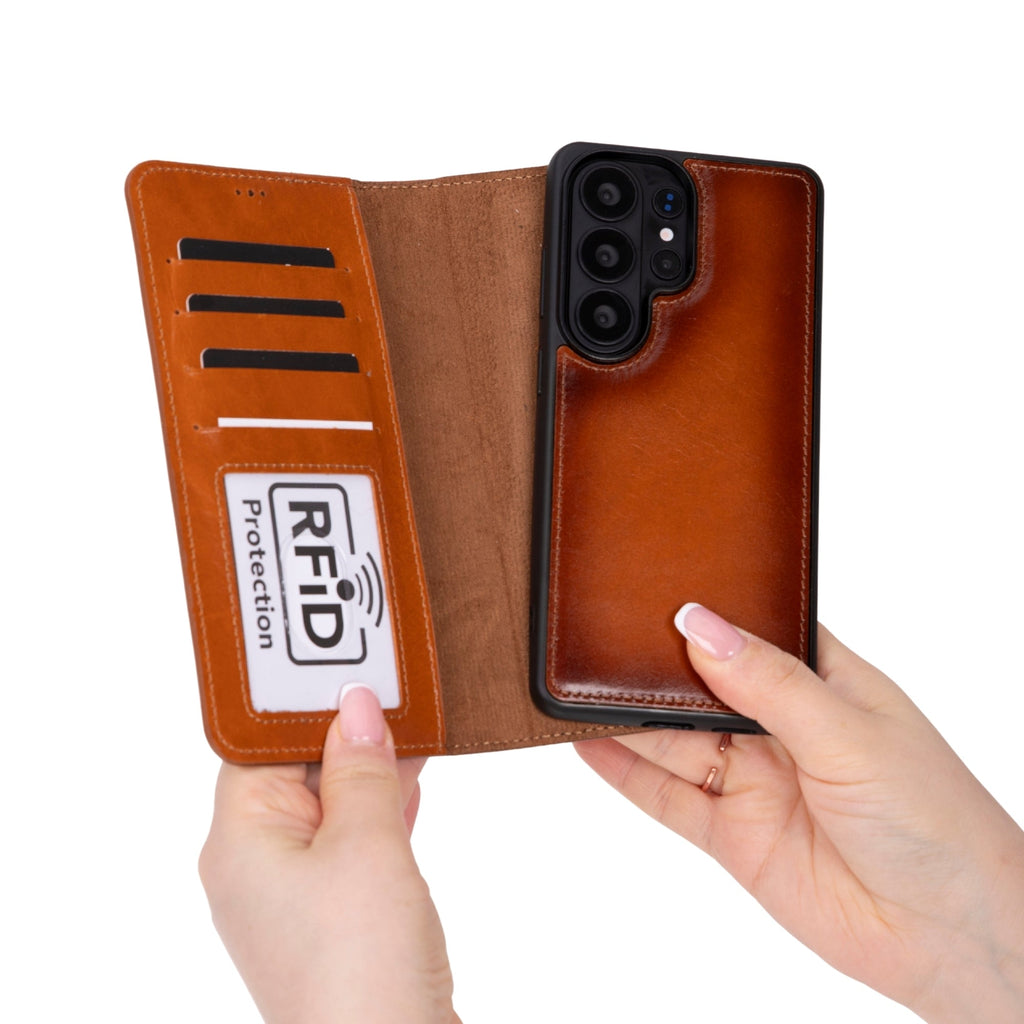 Buffalo Samsung Galaxy S26 Ultra Leather Wallet Case